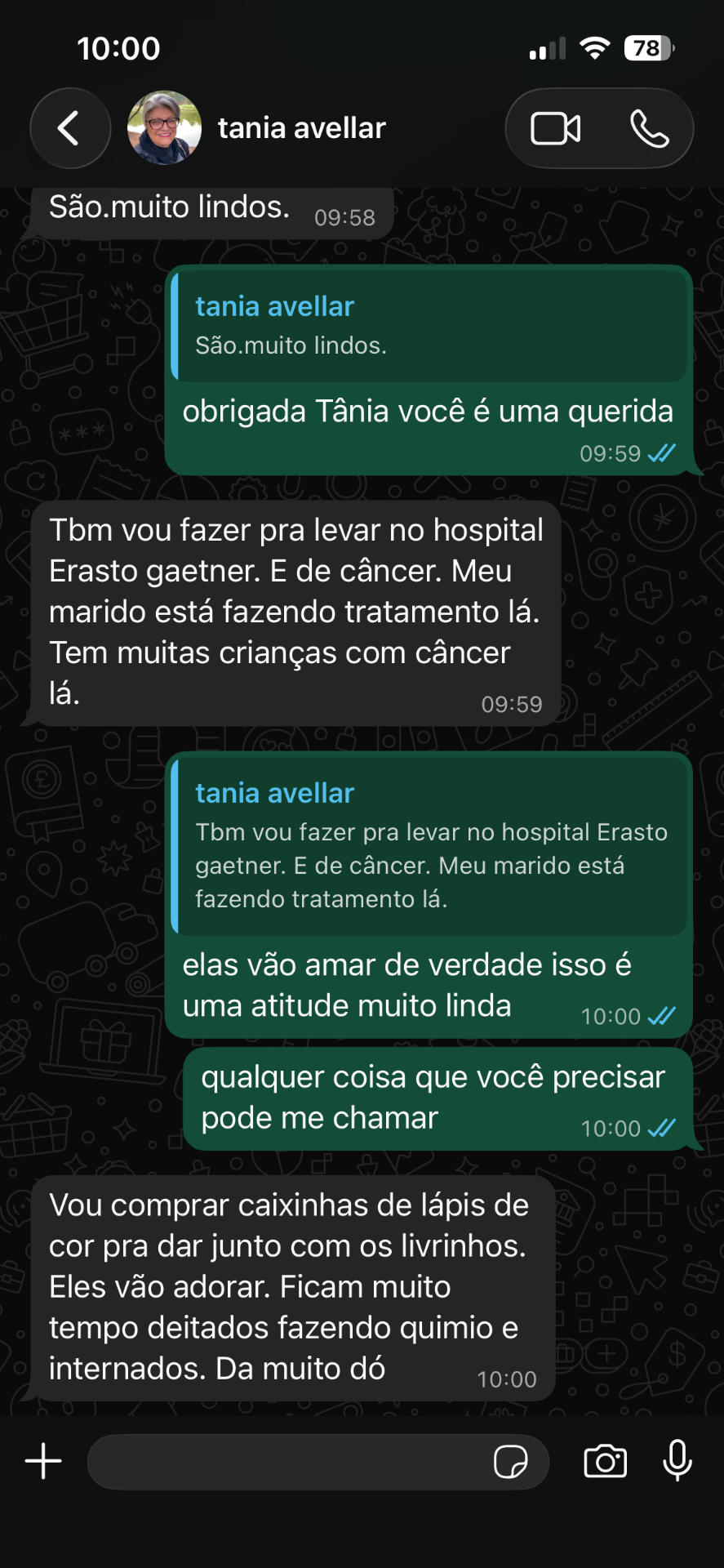 Print de conversa de cliente 7